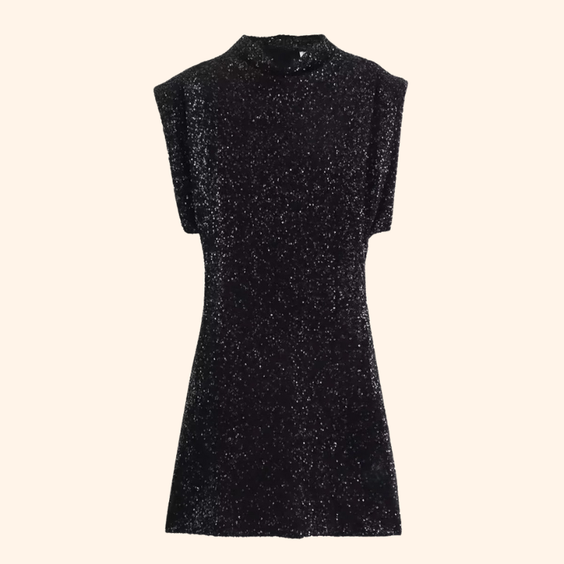 GENEVE ELEGANCE GLITTER DRESS