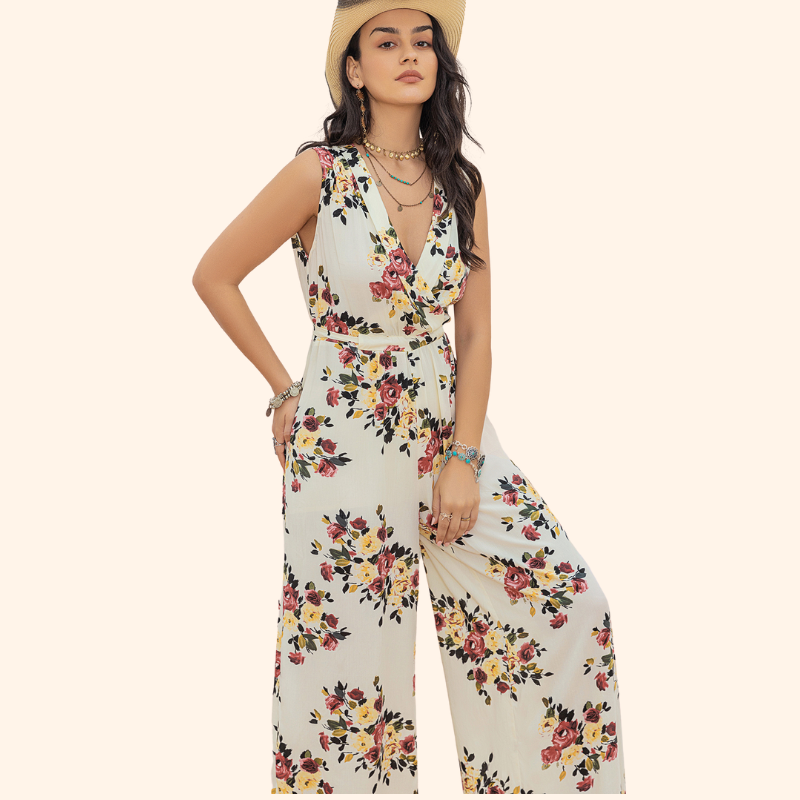 MALEDIVES LOTUS LEAF JUMPSUIT