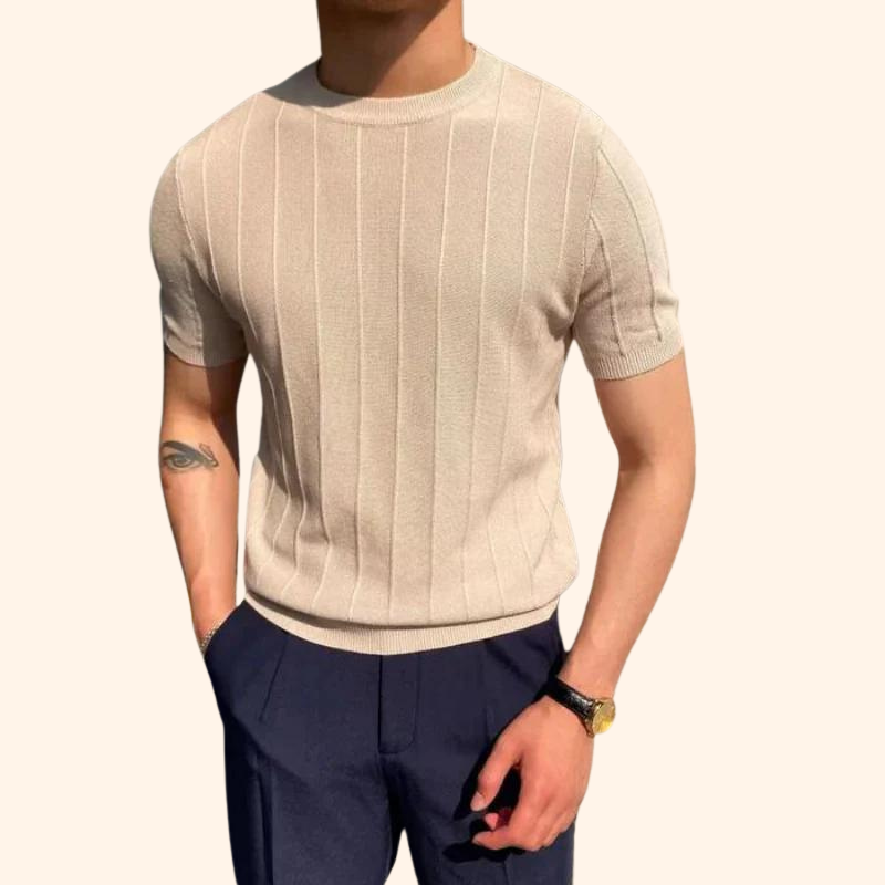 HAINES RIBBED T-SHIRT